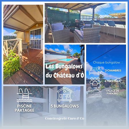 Les Bungalows Du Chateau D'O Petite Île Dış mekan fotoğraf